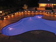 Custom Lighting Options For Legacy Inground Pools